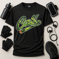 Cali Weed Cooling Performance Crew T-Shirt
