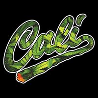 Cali Weed Cooling Performance Crew T-Shirt