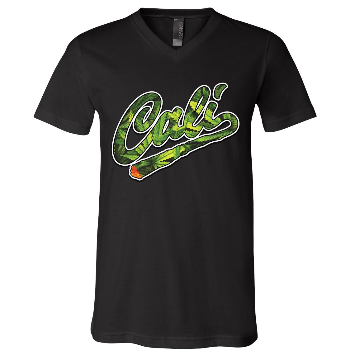 Cali Weed V-Neck T-Shirt