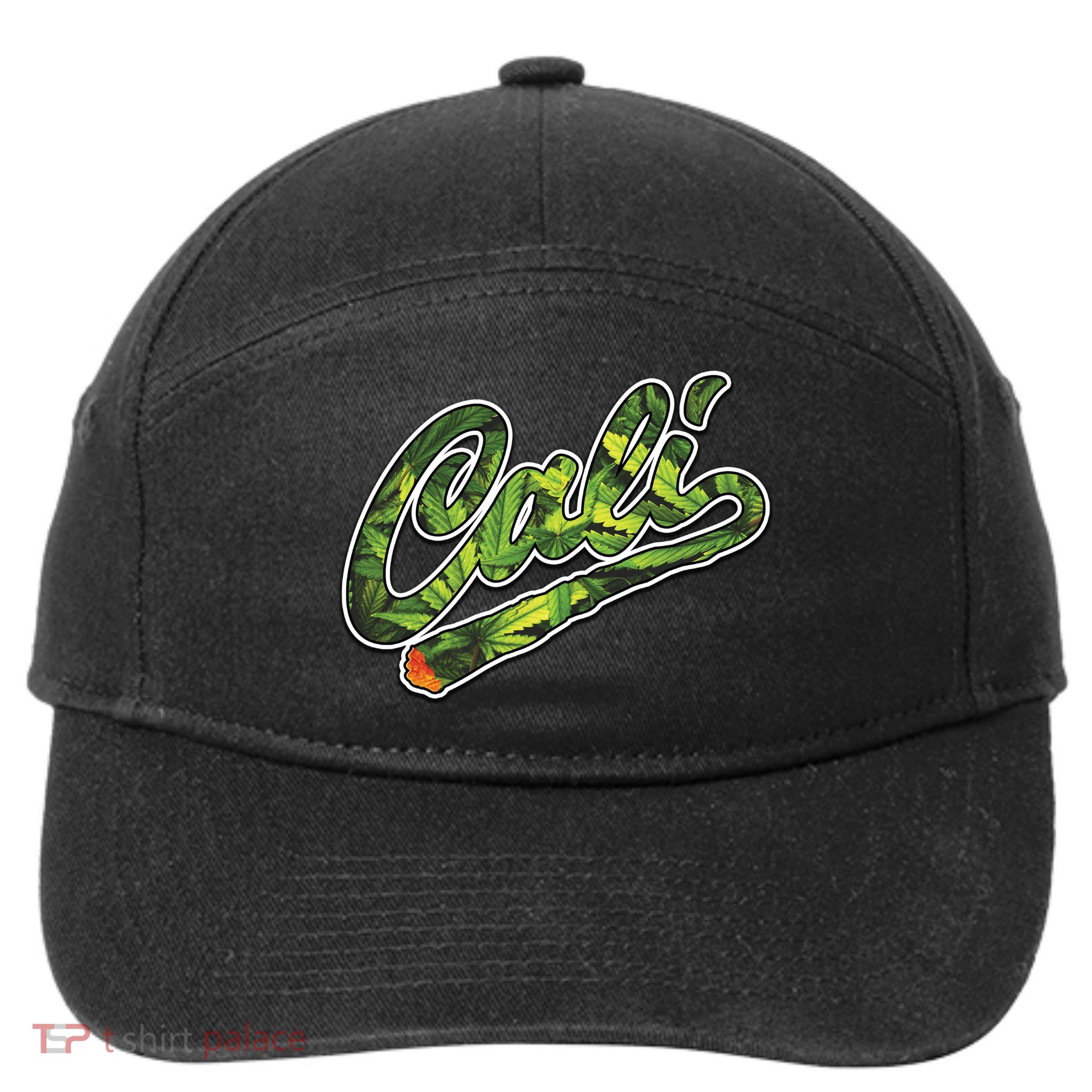 Cali Weed 7-Panel Snapback Hat