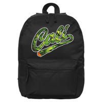 Cali Weed 16 in Basic Backpack