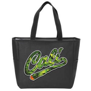 Cali Weed Zip Tote Bag