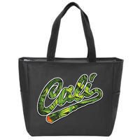 Cali Weed Zip Tote Bag