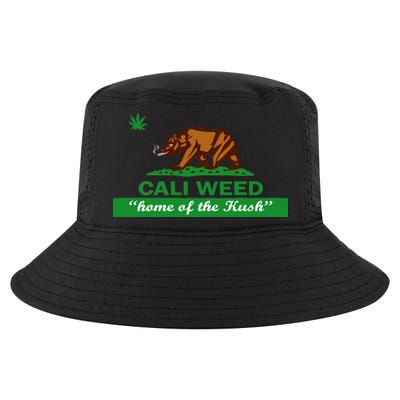 Cali Weed California Republic Flag Cool Comfort Performance Bucket Hat