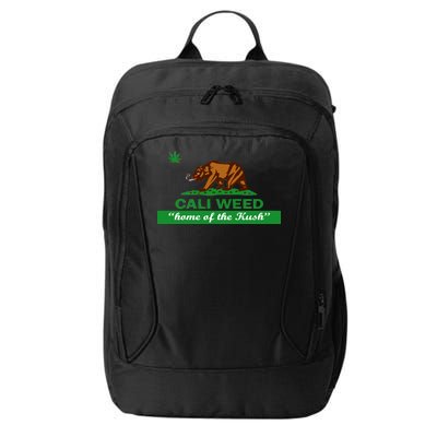 Cali Weed California Republic Flag City Backpack