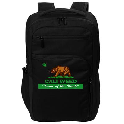 Cali Weed California Republic Flag Impact Tech Backpack