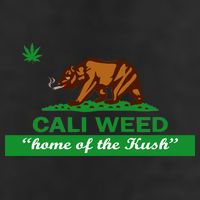 Cali Weed California Republic Flag 11oz C Handle Ceramic Mug
