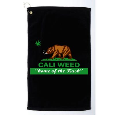 Cali Weed California Republic Flag Golf Towel