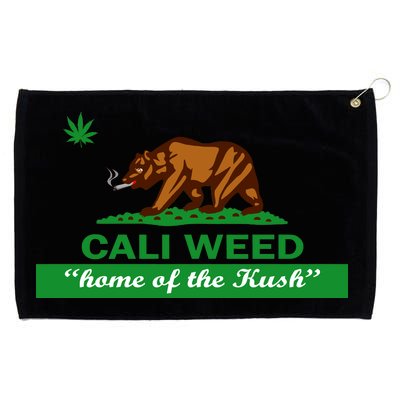 Cali Weed California Republic Flag Grommeted Golf Towel