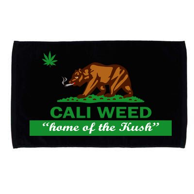 Cali Weed California Republic Flag Microfiber Hand Towel