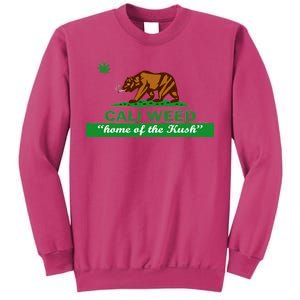 Cali Weed California Republic Flag Sweatshirt