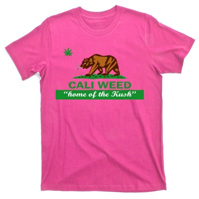 Cali Weed California Republic Flag T-Shirt