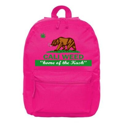 Cali Weed California Republic Flag 16 in Basic Backpack