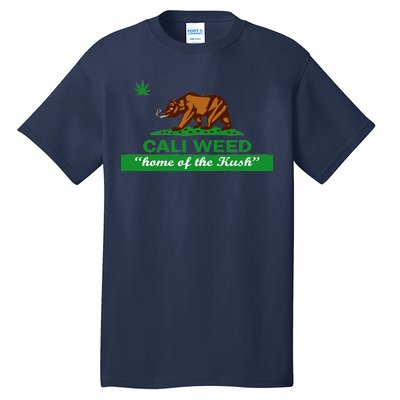 Cali Weed California Republic Flag Tall T-Shirt