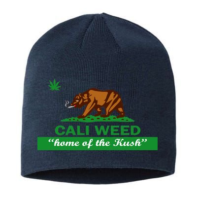 Cali Weed California Republic Flag Sustainable Beanie