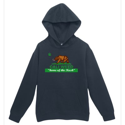 Cali Weed California Republic Flag Urban Pullover Hoodie