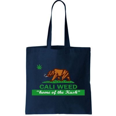 Cali Weed California Republic Flag Tote Bag