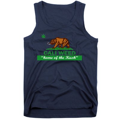 Cali Weed California Republic Flag Tank Top