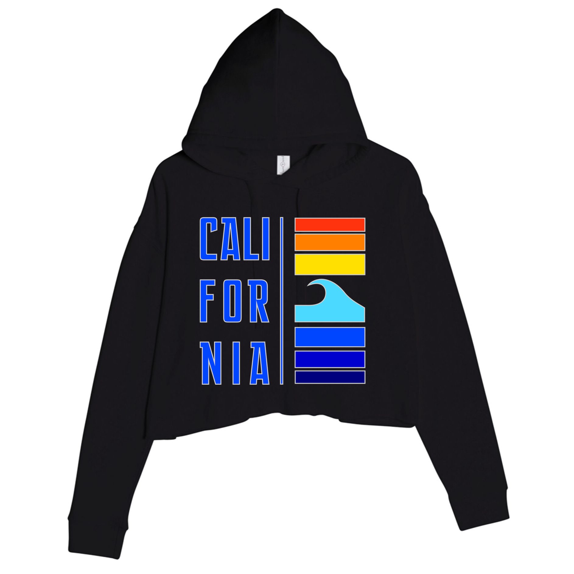 California Crop Fleece Hoodie