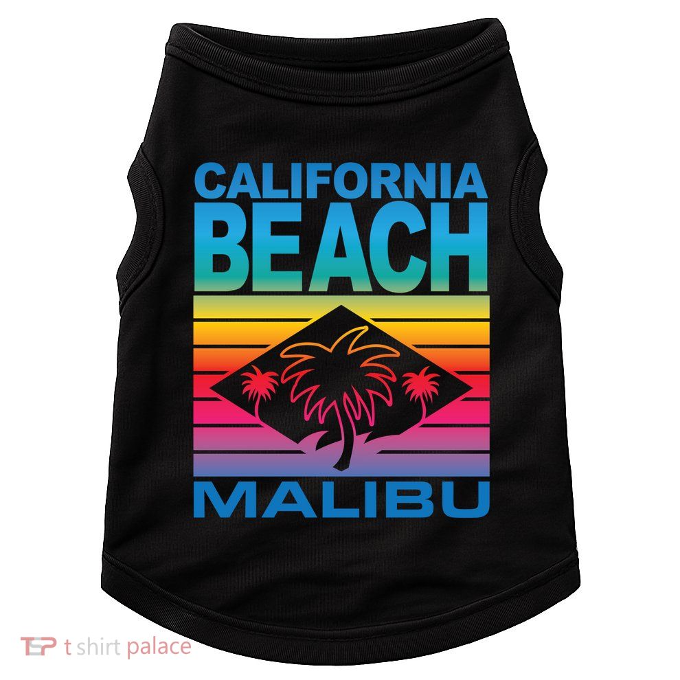 California Beach Retro Vibes Doggie Tank