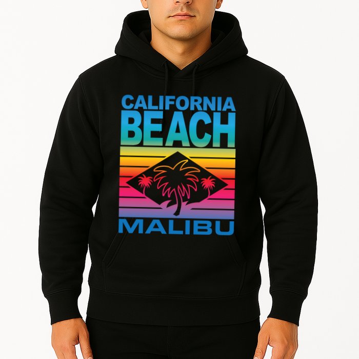 California Beach Retro Vibes Hoodie