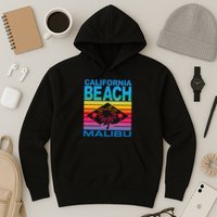 California Beach Retro Vibes Hoodie