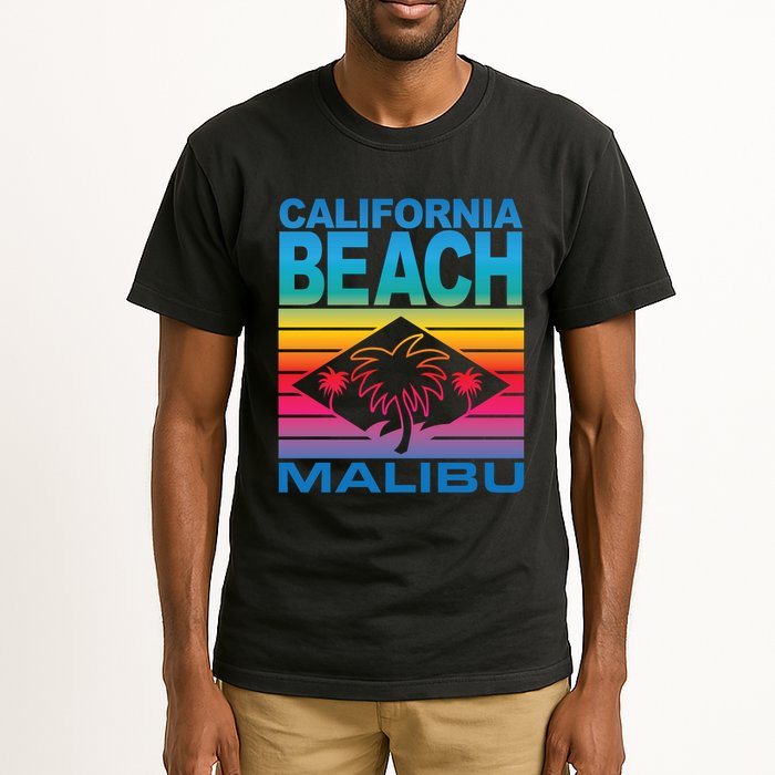 California Beach Retro Vibes Tall T-Shirt