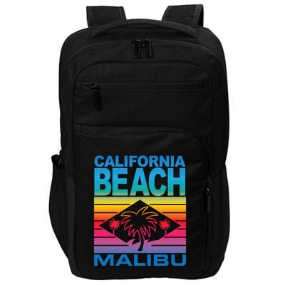 California Beach Retro Vibes Impact Tech Backpack