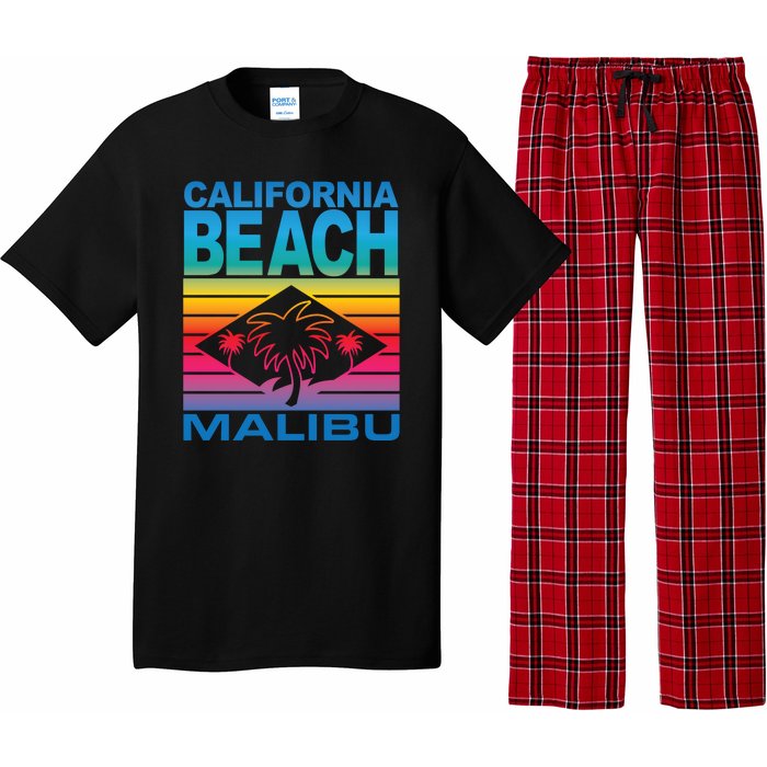 California Beach Retro Vibes Pajama Set