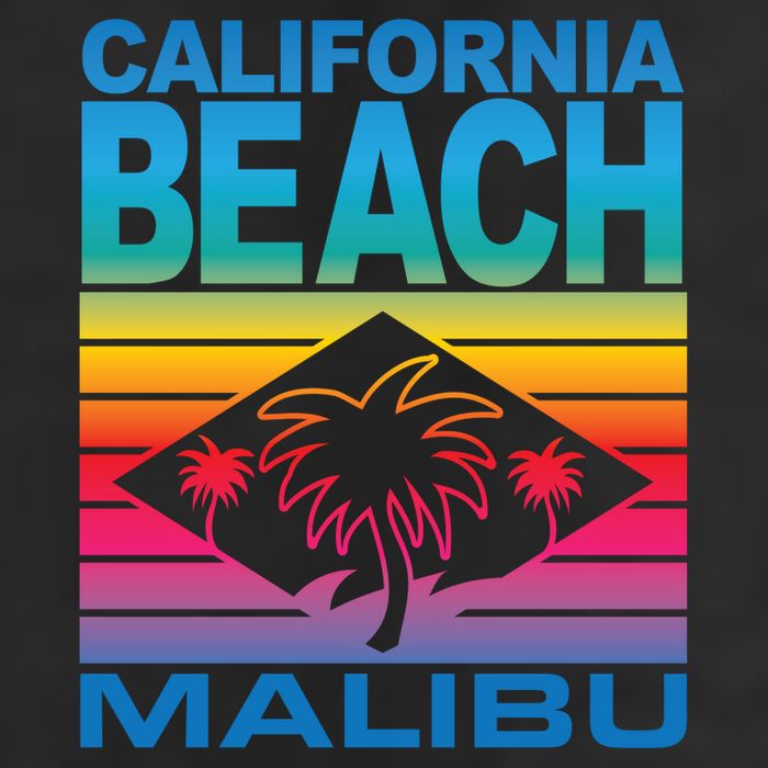 California Beach Retro Vibes 12oz Stainless Steel Coffee Mug