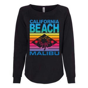 California Beach Retro Vibes Womens California Wash Sweatshirt