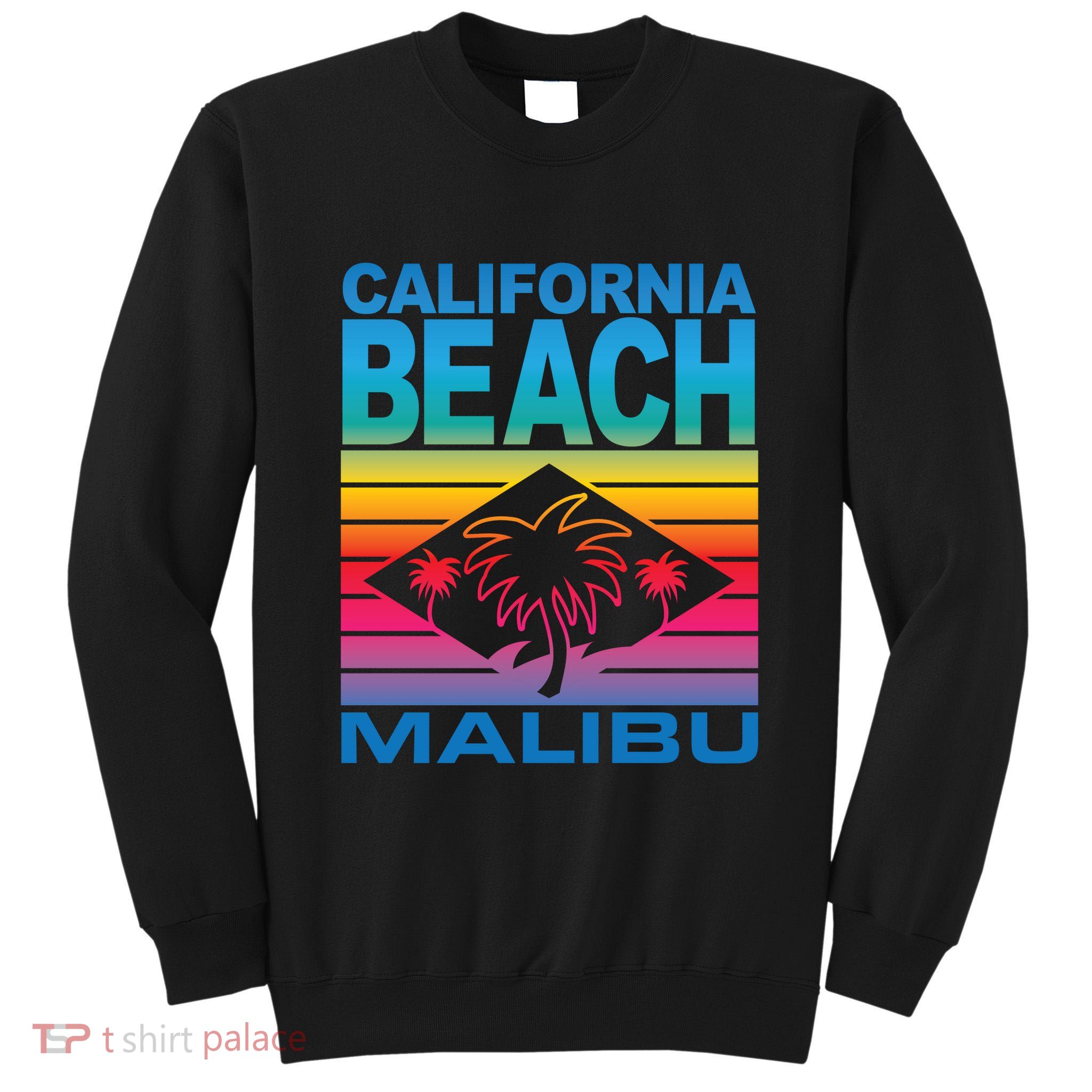 California Beach Retro Vibes Tall Sweatshirt