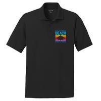 California Beach Retro Vibes PosiCharge RacerMesh Polo