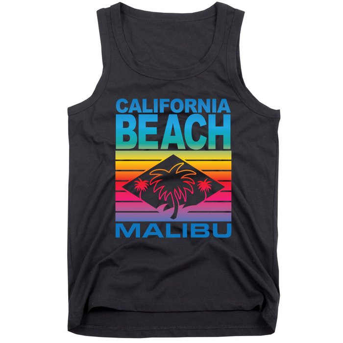 California Beach Retro Vibes Tank Top