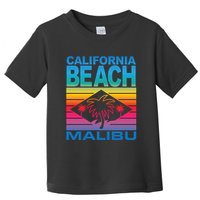 California Beach Retro Vibes Toddler T-Shirt