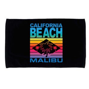 California Beach Retro Vibes Microfiber Hand Towel