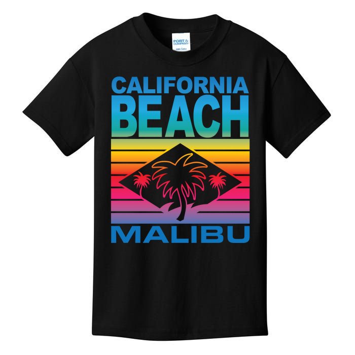 California Beach Retro Vibes Kids T-Shirt