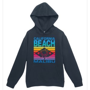 California Beach Retro Vibes Urban Pullover Hoodie