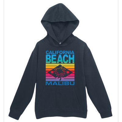 California Beach Retro Vibes Urban Pullover Hoodie