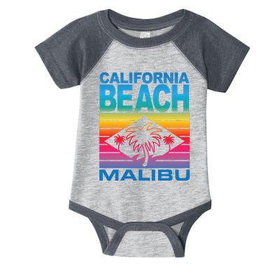 California Beach Retro Vibes Infant Baby Jersey Bodysuit