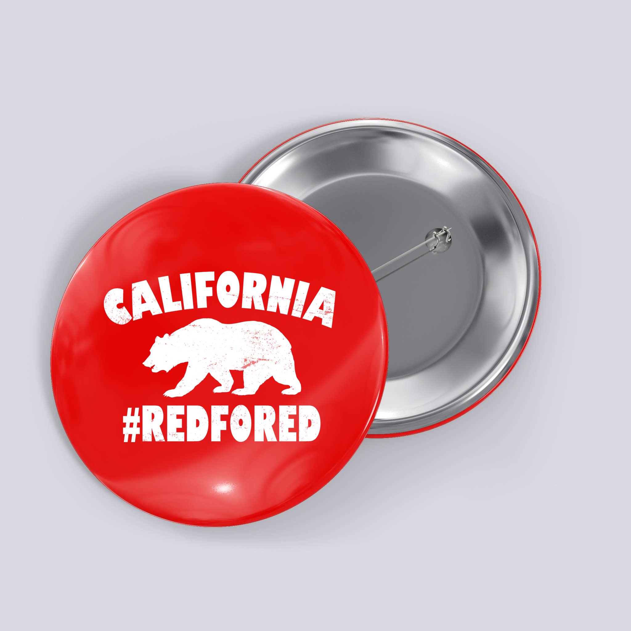 California Bear #RedForEd Button