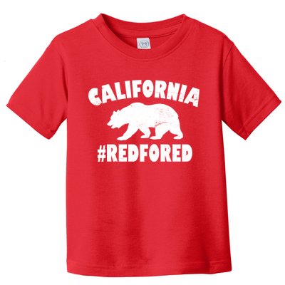 California Bear #RedForEd Toddler T-Shirt