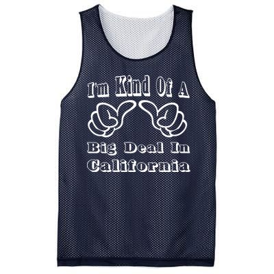 California Big Deal Mesh Reversible Basketball Jersey Tank