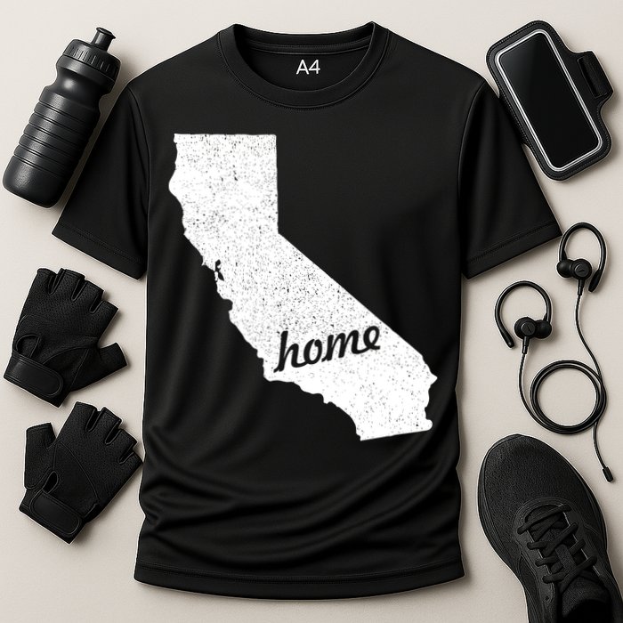 California Cali Home State Cooling Performance Crew T-Shirt