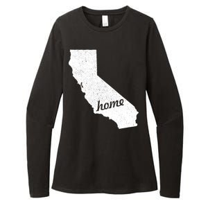 California Cali Home State Womens CVC Long Sleeve Shirt