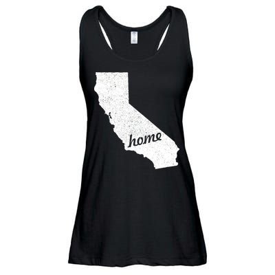 California Cali Home State Ladies Essential Flowy Tank