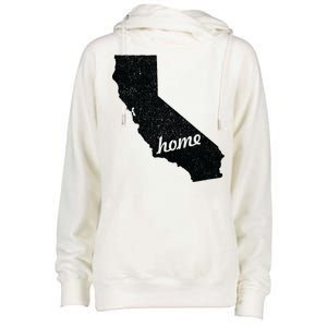 California Cali Home State Womens Funnel Neck Pullover Hood