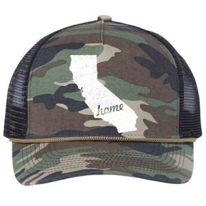 California Cali Home State Retro Rope Trucker Hat Cap