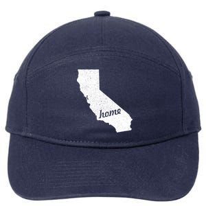 California Cali Home State 7-Panel Snapback Hat