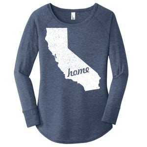 California Cali Home State Women's Perfect Tri Tunic Long Sleeve Shirt